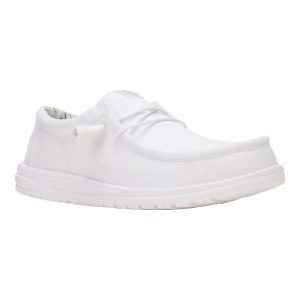 wally stretch canvas white/white