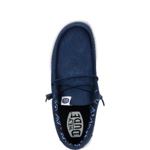wally stretch canvas navy