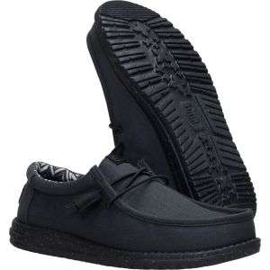wally stretch canvas black/black