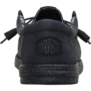 wally stretch canvas black/black