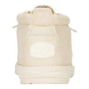 wally mid stretch canvas bone white