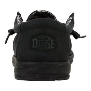 wendy stretch canvas black/black