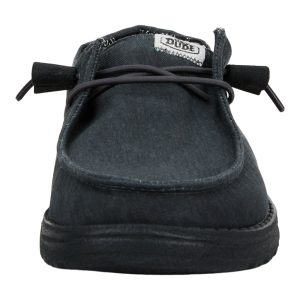 wendy stretch canvas black/black