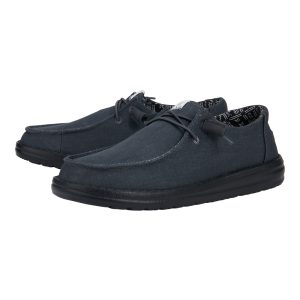 wendy stretch canvas black/black