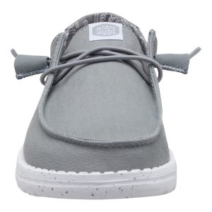 wendy stretch canvas monument grey