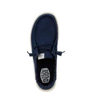 wendy stretch canvas navy