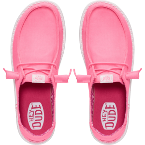 wendy stretch canvas neon pink