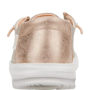 wendy metallic sparkle rose gold