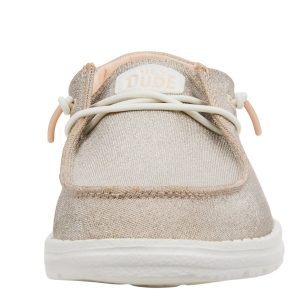 wendy metallic sparkle rose gold