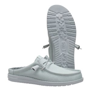 wally slip stretch canvas puritan grey