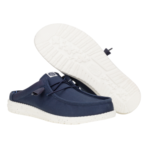 wally slip stretch canvas navy