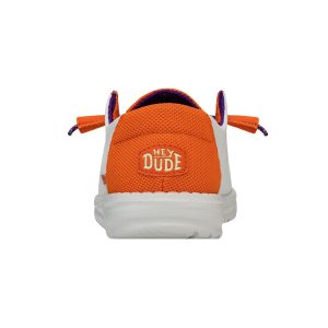 wendy clemson clemson orange/white