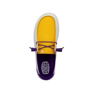 wendy lsu lsu purple/gold