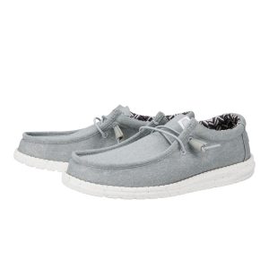 wally stretch canvas wide light grey