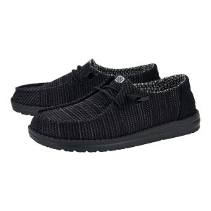 wendy stretch sox black/black