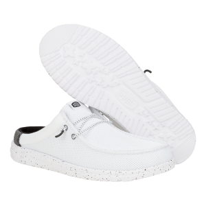 wally slip varsity white/black