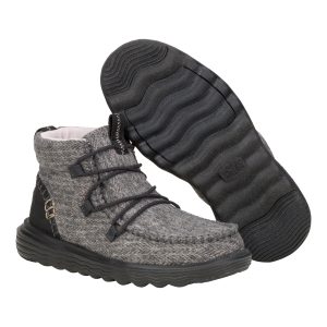 reyes heathered black