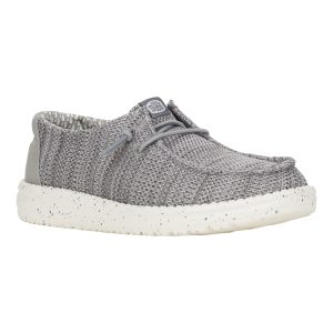 wally youth stretch mesh grey