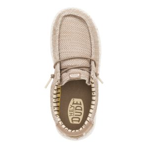 wally youth stretch sox walnut