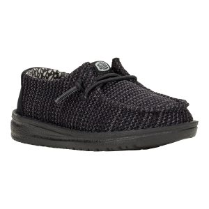 wendy toddler stretch sox black/black