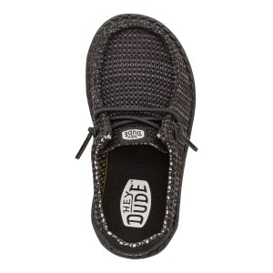 wendy toddler stretch sox black/black