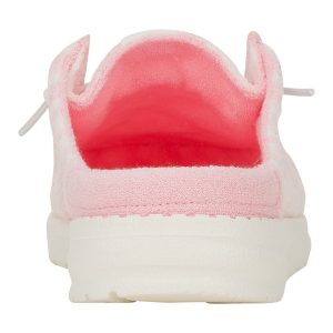 wendy slip terry stripe stripe pink/white