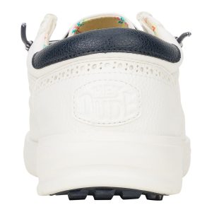 wally golf classic golf white/navy blazer