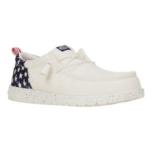 wally funk americana stars white/navy blazer
