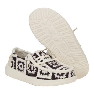 wendy youth cottage crochet black/multi