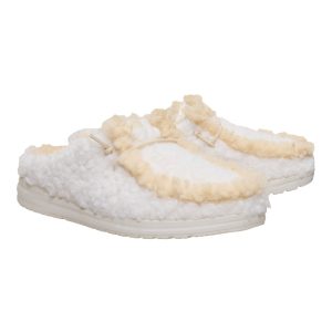 wendy slipper egret/wood ash