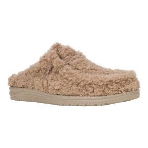 wally slipper cozy timber wolf