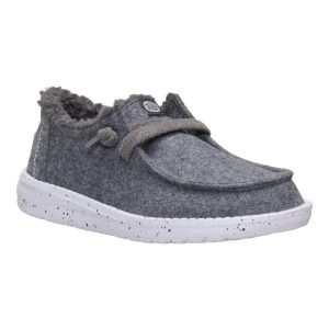 wendy youth wool cozy charcoal