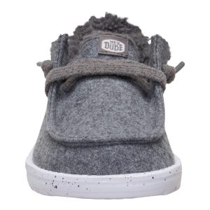 wendy youth wool cozy charcoal