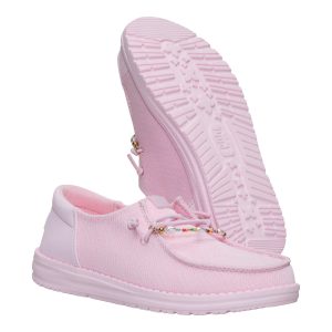 wendy funk mesh shoelry light pink