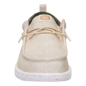 wally funk duck print wood ash/multi