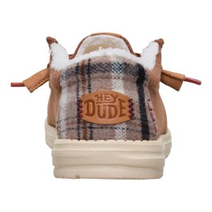 wally cozy plaid downtown brown/multi