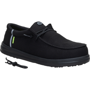 wally work comp toe black/black