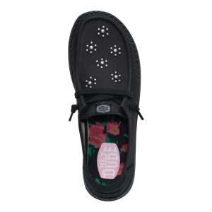 wendy star stud black/black