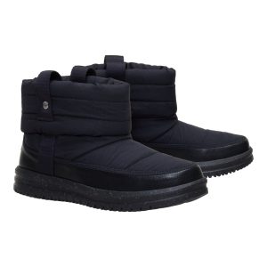 camden cuff nylon quilt black/black