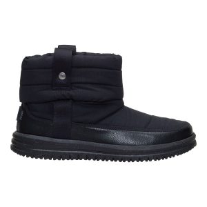 camden cuff nylon quilt black/black