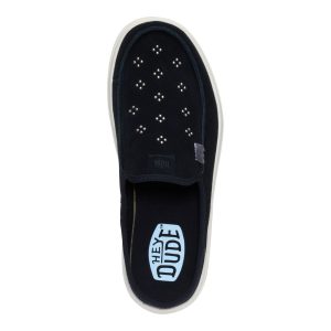 austin lift suede stud black