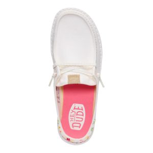 wendy slip embroidered floral off white