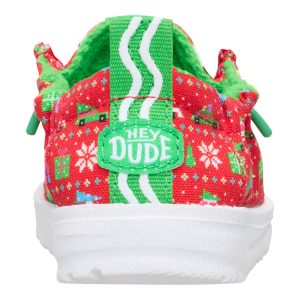lildude holiday sweater red/green