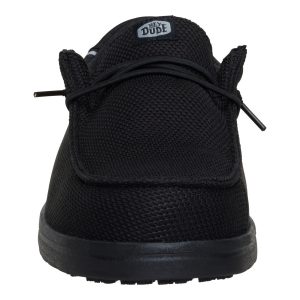 wally work comp toe wide black/black