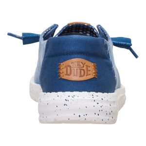 wendy chambray grid ensign blue