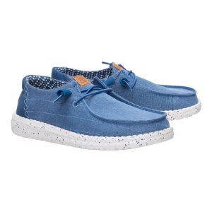 wendy chambray grid ensign blue