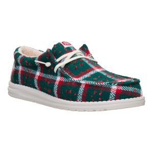 wally confetti plaid cozy red/green/multi
