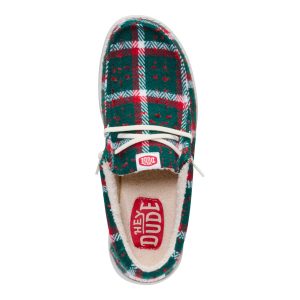 wally confetti plaid cozy red/green/multi