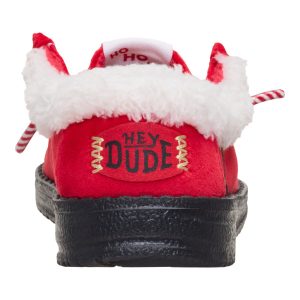 wally toddler santa claus red