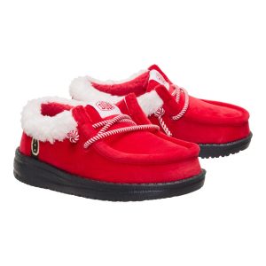 wally toddler santa claus red